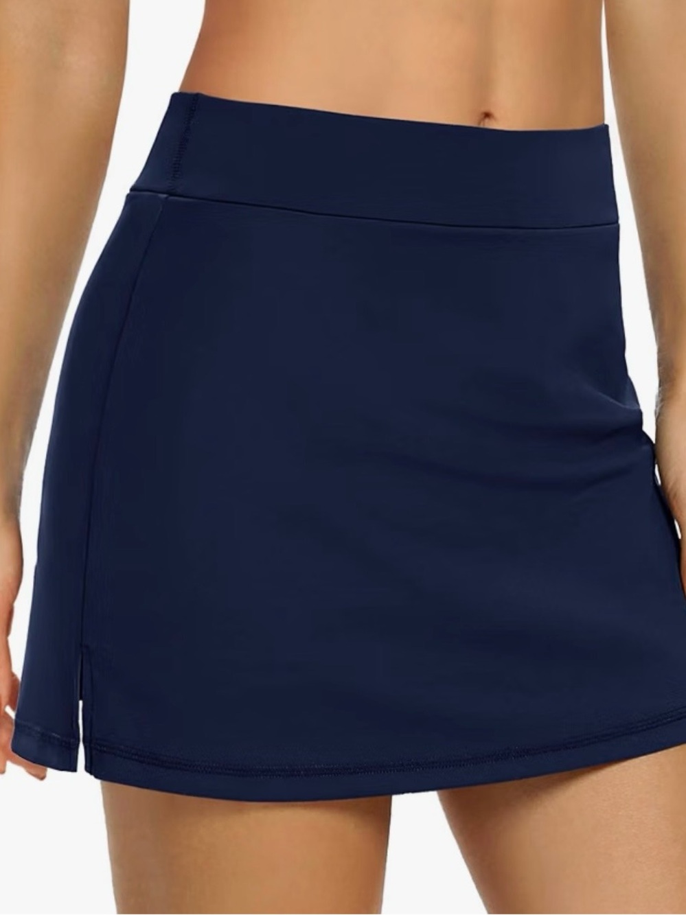 Women’s Navy Active Skort - Classic Performance